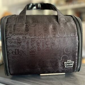 Caboodles Textured Black Toiletry Bag